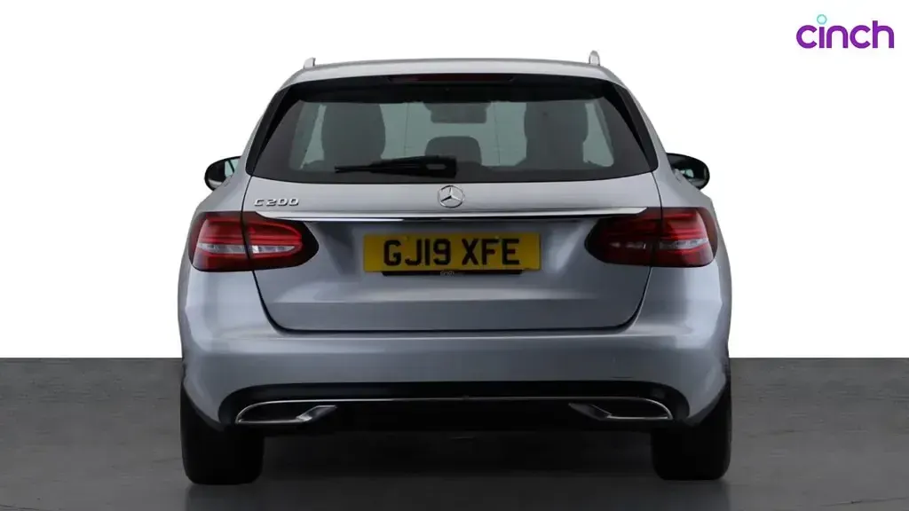 Used Mercedes C200 Premium 2019 Silver Estate