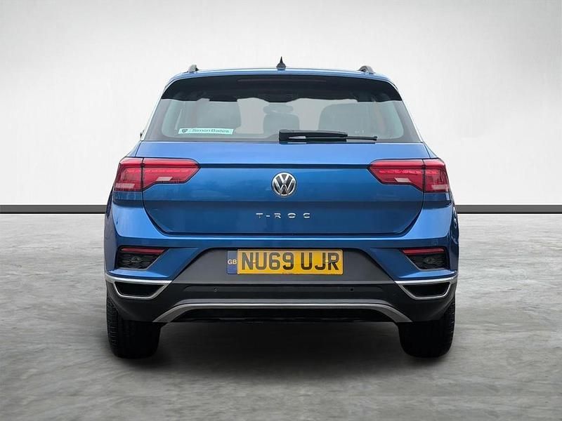 Used VW T-Roc SE 148 HP (108 kW) 2019 Blue SUV