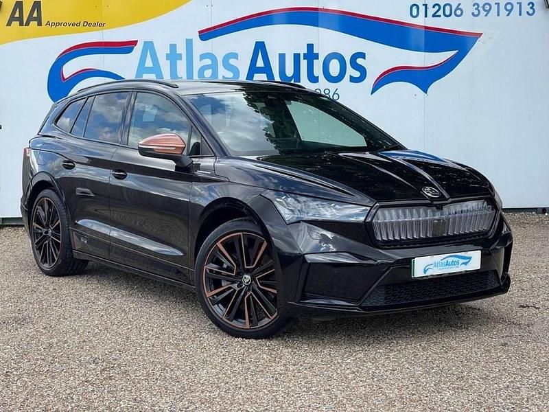 Black Used 2021 Skoda Enyaq iV SUV | £27,500 - Image 1/4