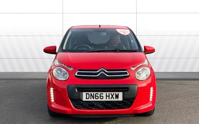 Used Citroën C1 Feel 68 HP (50 kW) 2016 Red Hatchback