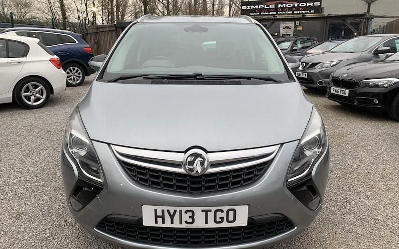 Used Vauxhall Zafira Tourer 165 HP (121 kW) 2013 Silver MPV