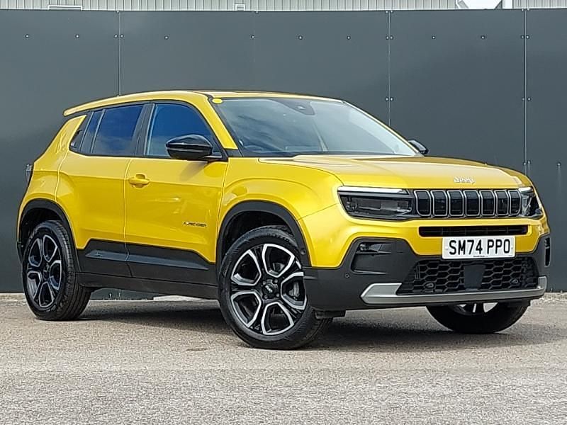 Yellow Used 2024 Jeep Avenger Summit SUV | £20,498 (Fair price) - Image 1/4