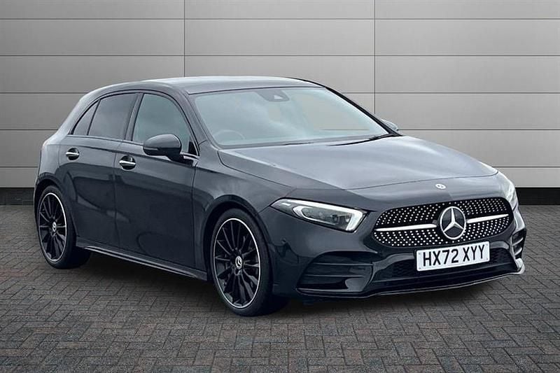 Black Used 2022 Mercedes A200 AMG Line Premium Plus Hatchback | £27,995 - Image 1/4