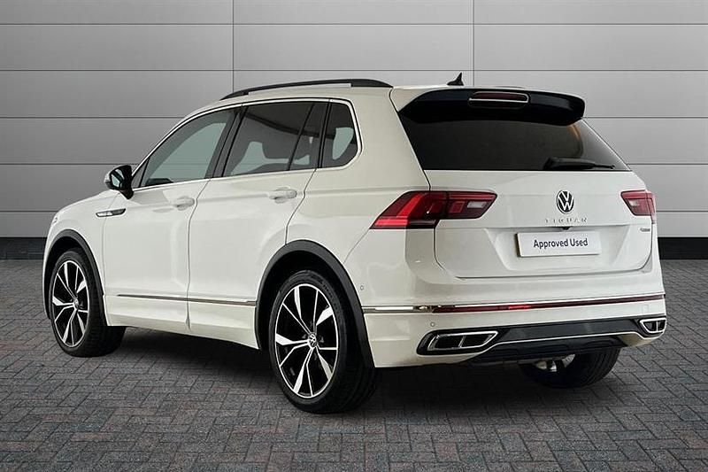 Used VW Tiguan R-line 190 HP (139 kW) 2022 White SUV