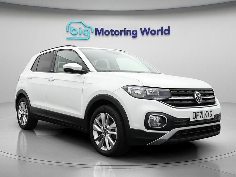 White Used 2022 VW T-Cross Active SUV | £16,200 (Good price) - Image 1/4