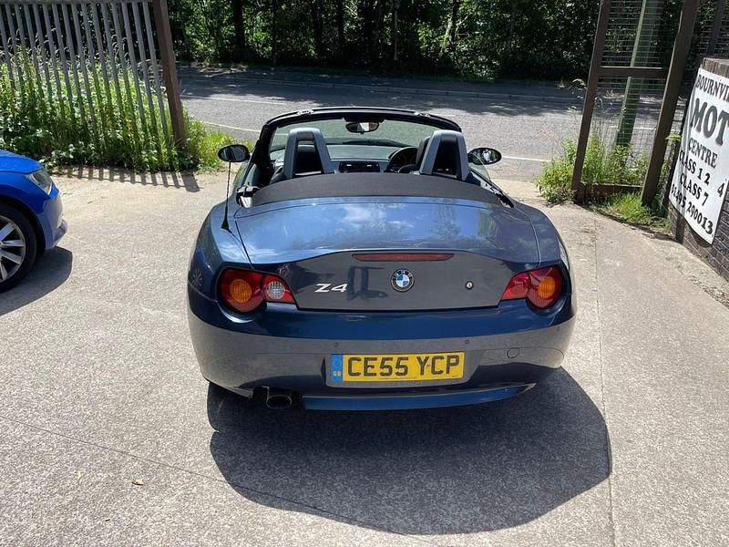 Used BMW Z4 2005 Blue Cabriolet