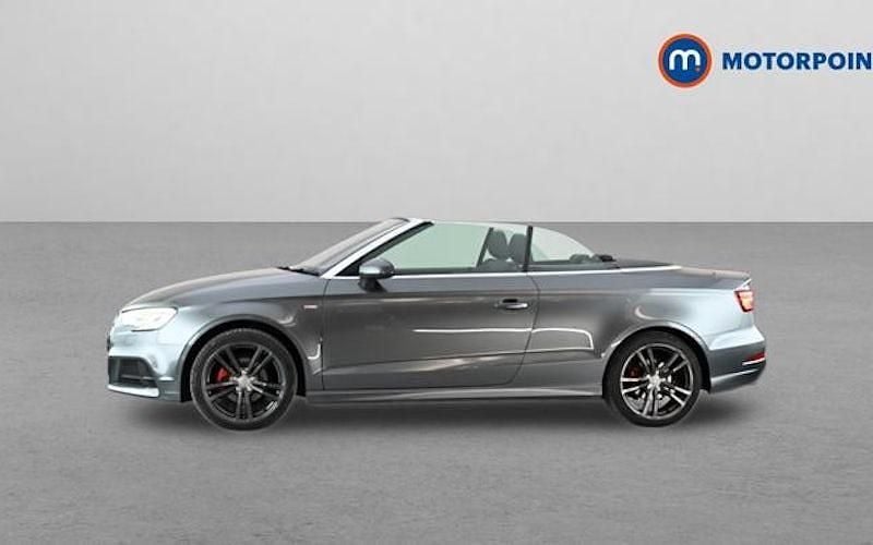 Used Audi A3 Cabriolet S-Line 150 HP (110 kW) 2018 Grey Cabriolet