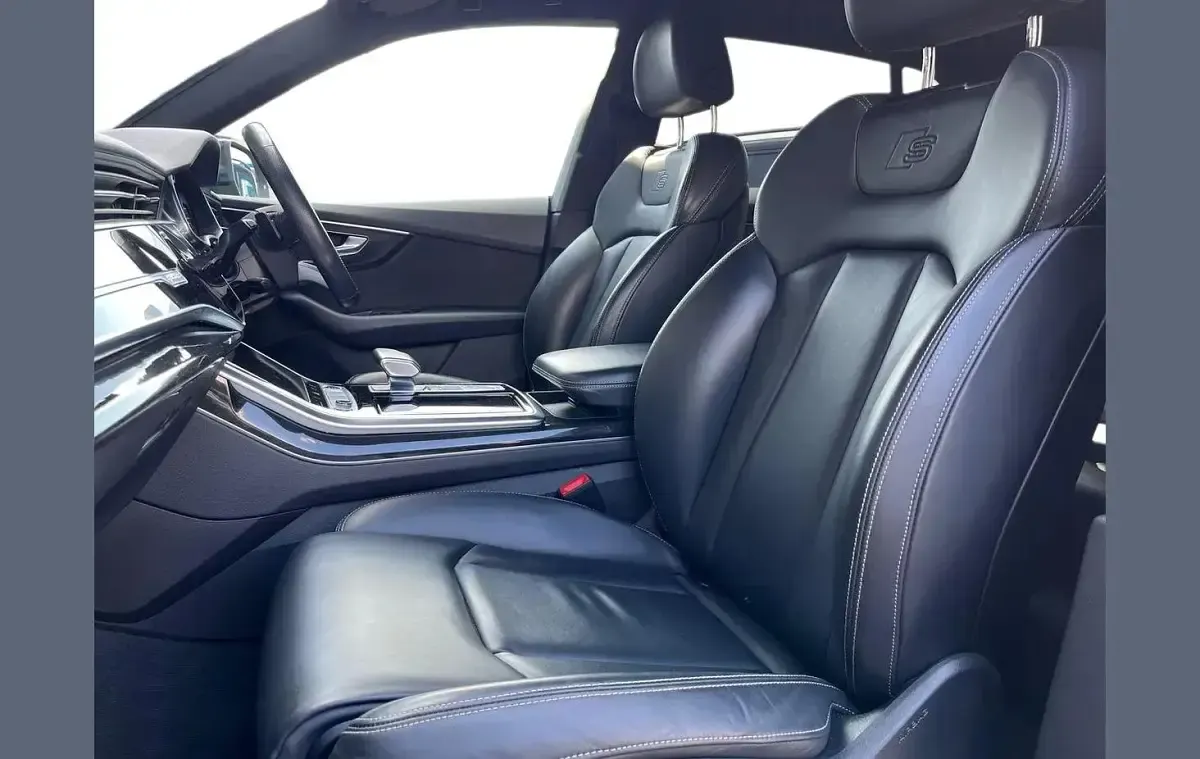 Used Audi Q8 Black Edition 281 HP (206 kW) 2021 Blue SUV