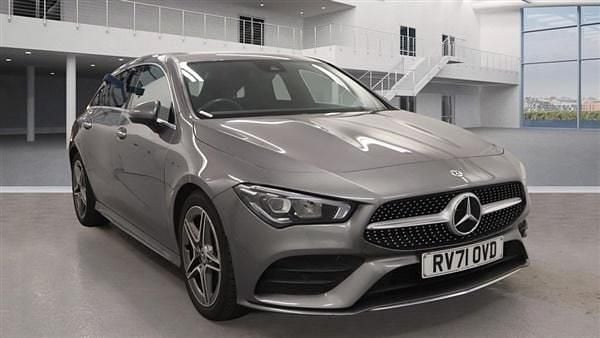 Grey Used 2021 Mercedes CLA200 Shooting Brake AMG line Estate | £23,508 (Expensive) - Image 1/4