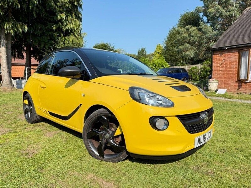 Yellow Used 2016 Vauxhall Adam Slam Hatchback | £5,250 (Good price) - Image 1/4