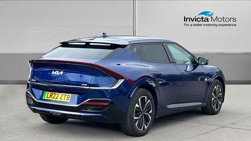 Used Kia EV6 GT-Line 166 kW (226 HP) 2022 Blue SUV