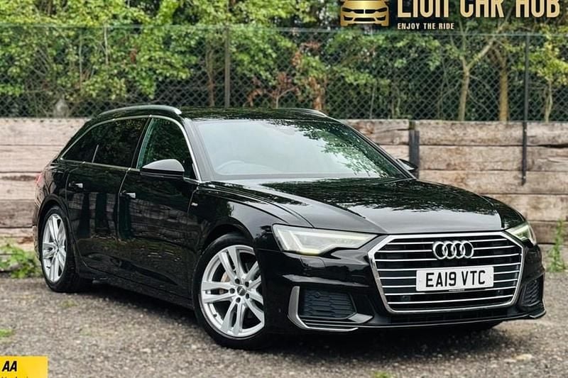 Black Used 2019 Audi A6 S-Line Estate | £20,995 (Good price) - Image 1/1