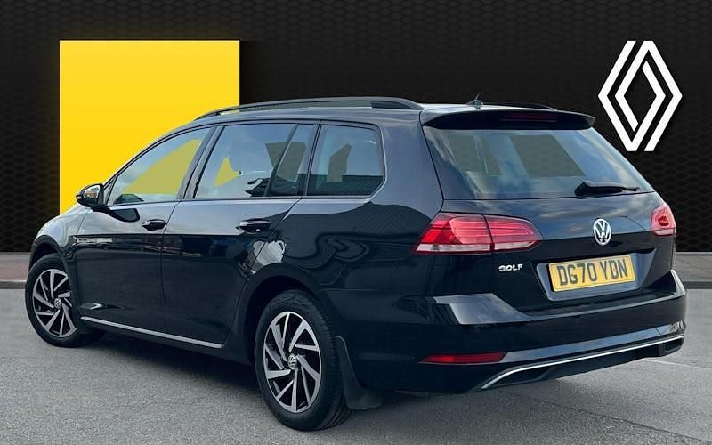 Used VW Golf VII Edition 150 HP (110 kW) 2020 Black Estate