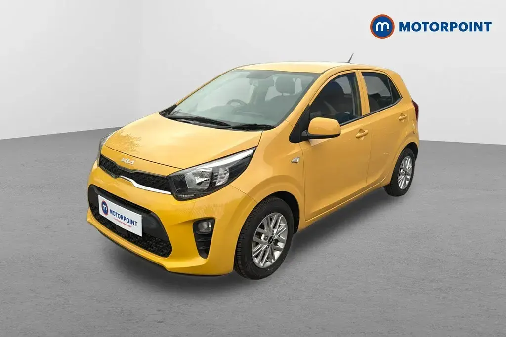 Used Kia Picanto 2022 Yellow Hatchback