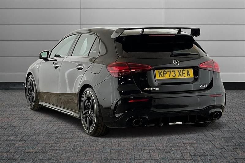 Used Mercedes A35 AMG Premium Plus 306 HP (225 kW) 2023 Night black Hatchback