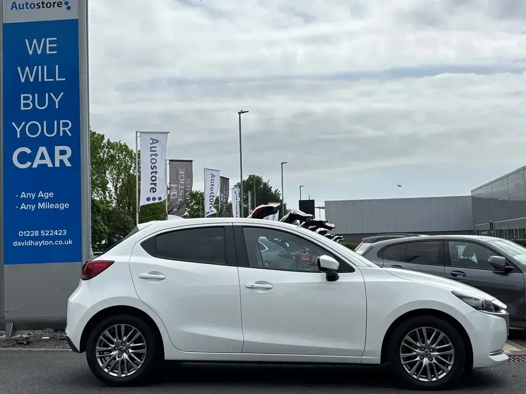 Used Mazda 2 Inclusive 2022 White Hatchback