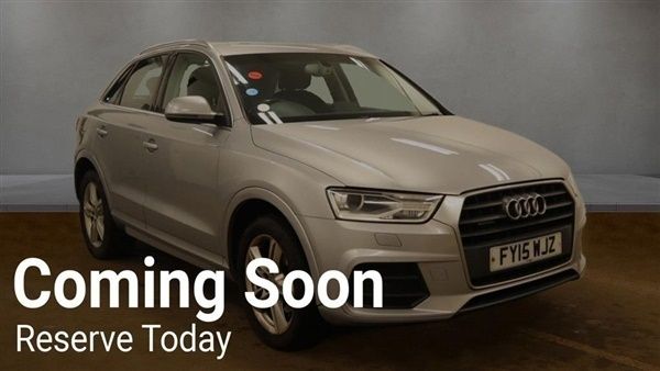 Silver Used 2015 Audi Q3 Advanced Plus SUV | £9,249 (Good price) - Image 1/1