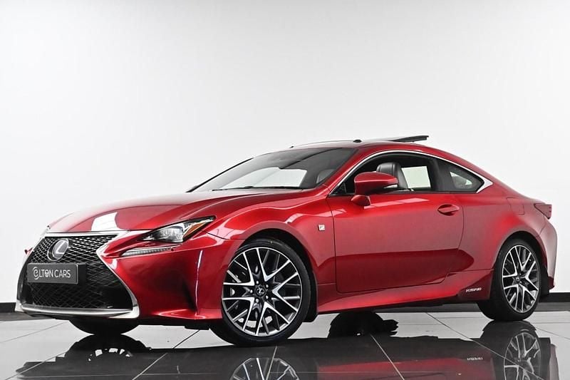 Used Lexus RC300h Sport Line 2018 Red Coupe