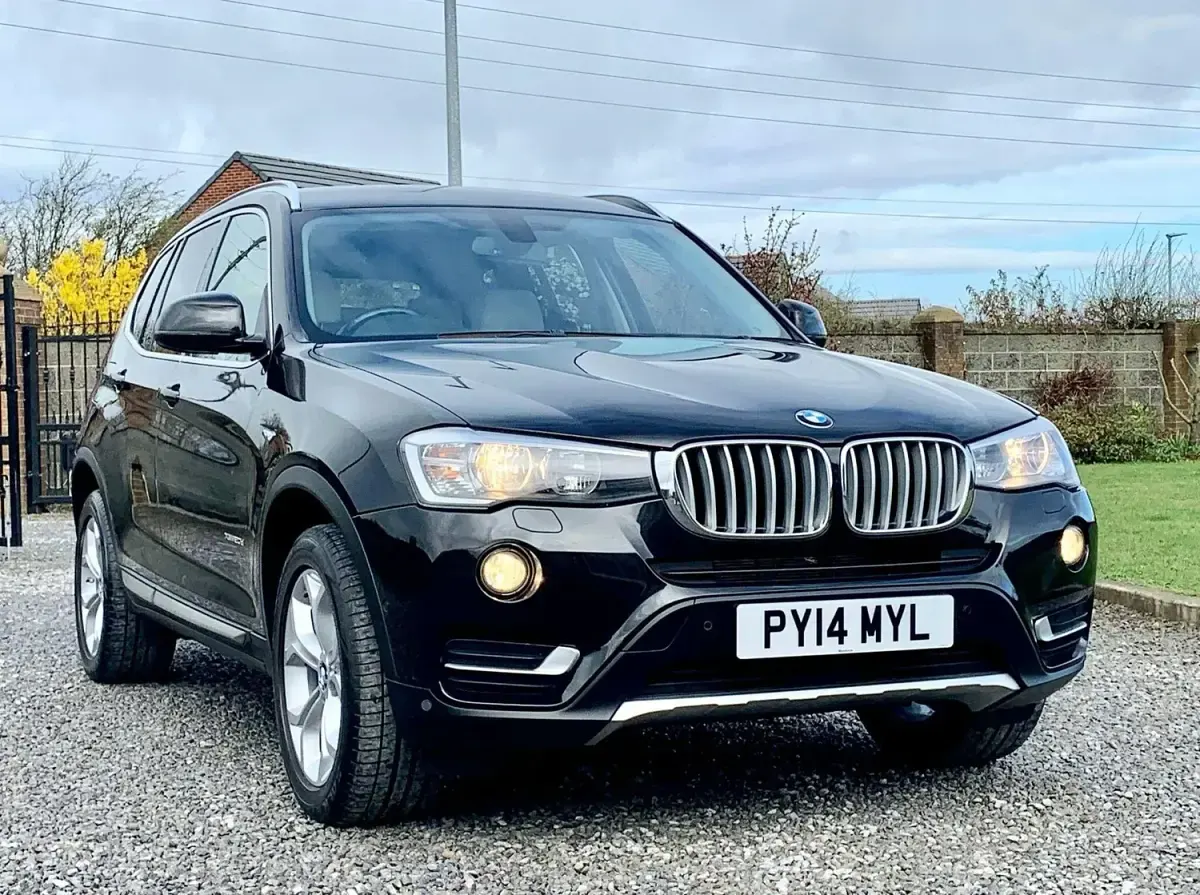 Begagnad BMW X3 xLine 190 HK (139 kW) 2014 Svart SUV