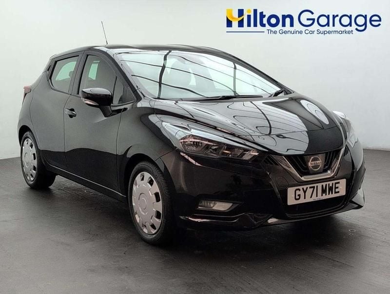 Used Nissan Micra Acenta 92 HP (67 kW) 2022 Black Hatchback