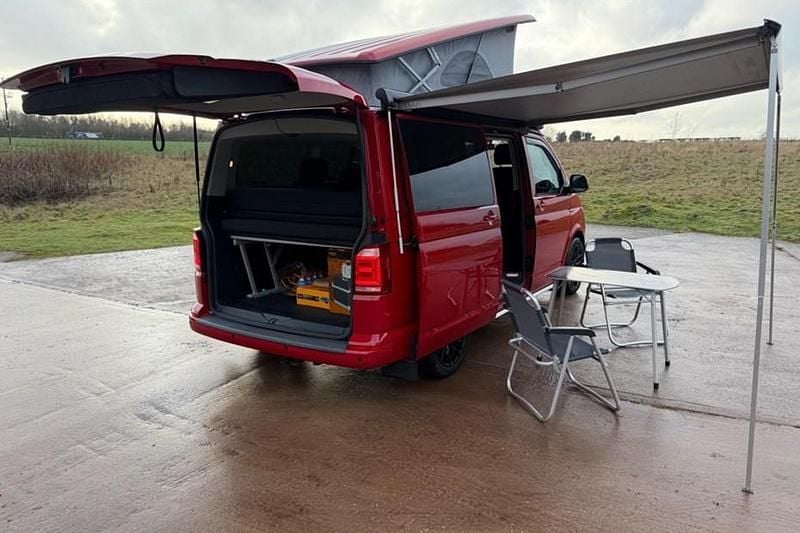 Red Used 2017 VW California Beach Van | £38,950 (A bit pricey) - Image 1/1