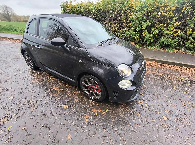 Used Abarth 595 145 HP (106 kW) 2018 Black Cabriolet