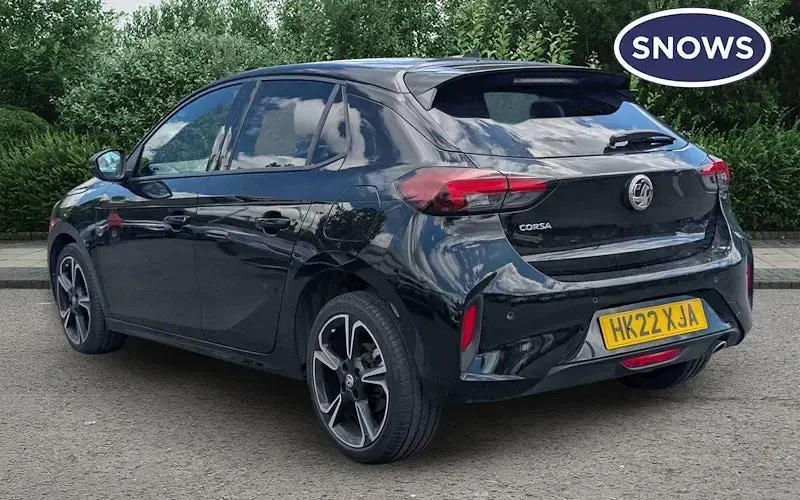 Used Vauxhall Corsa Edition 101 HP (74 kW) 2022 Black Hatchback