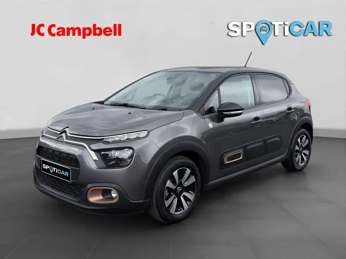Used Citroën C3 PureTech 82 HP (60 kW) 2023 Grey Hatchback