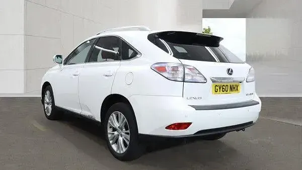 Used Lexus RX450h 2010 White SUV