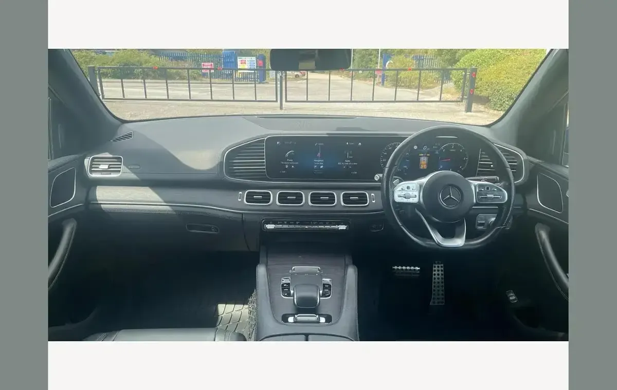 Used Mercedes GLE350 AMG line 272 HP (200 kW) 2021 Blue SUV