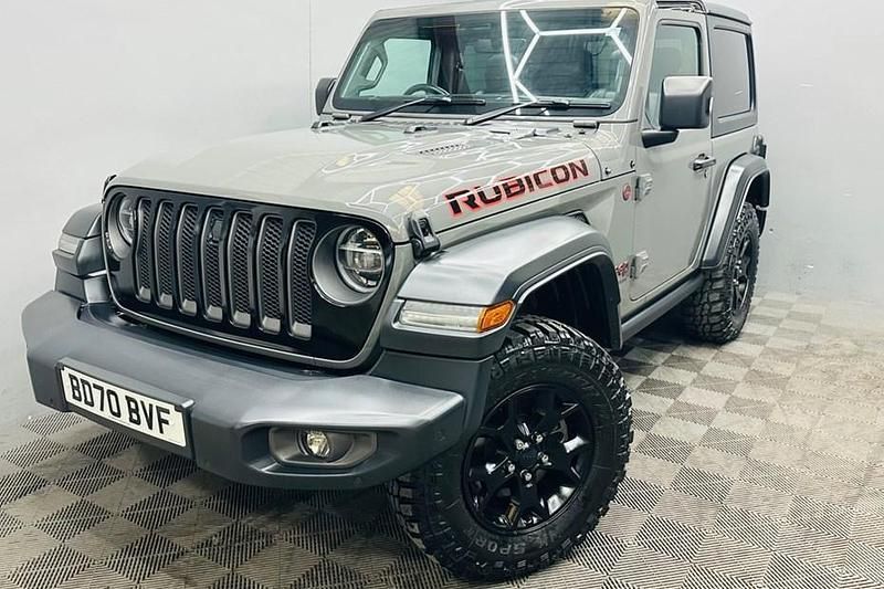 Grey Used 2020 Jeep Wrangler Rubicon SUV | £31,990 (Good price) - Image 1/1