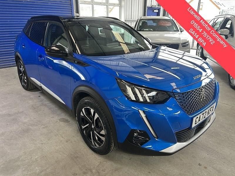 Blue Used 2022 Peugeot e-2008 GTi SUV | £14,995 (A bit pricey) - Image 1/4