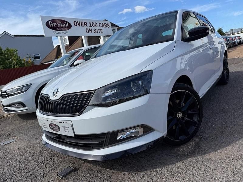 Used Skoda Fabia Monte Carlo 110 HP (80 kW) 2018 White Hatchback