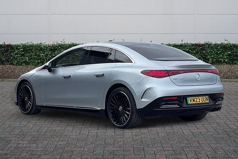 Used Mercedes EQE300 AMG Line Premium Plus 180 kW (245 HP) 2023 Silver Sedan
