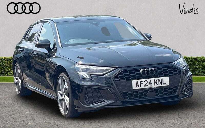 Used 2024 Audi A3 Sportback Black Edition Hatchback | £29,097 (Expensive) - Image 1/4