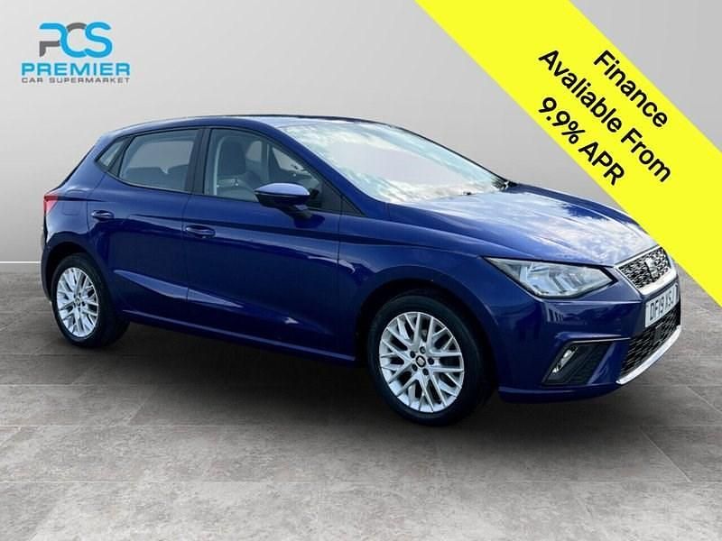 Blue Used 2019 Seat Ibiza SE Technology Hatchback | £8,395 (Good price) - Image 1/4