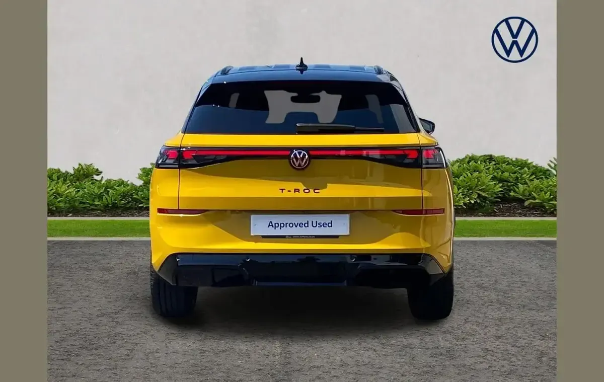 New VW T-Roc R-line 147 HP (108 kW) 2026 Yellow SUV