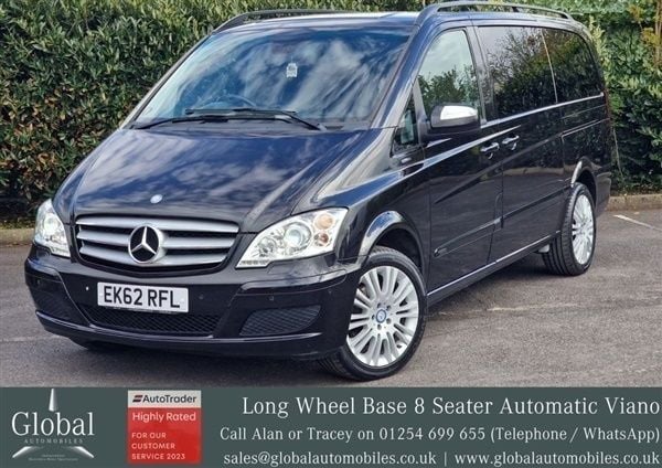 Black Used 2012 Mercedes Viano MPV | £14,750 (Good price) - Image 1/1