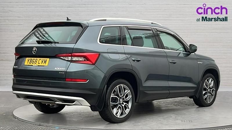 Used Skoda Kodiaq Scout 4x4 190 HP (139 kW) 2018 Grey SUV