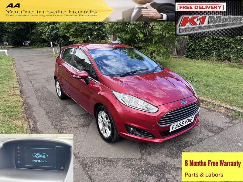 Red Used 2016 Ford Fiesta Zetec Hatchback | £3,999 (Super price) - Image 1/3