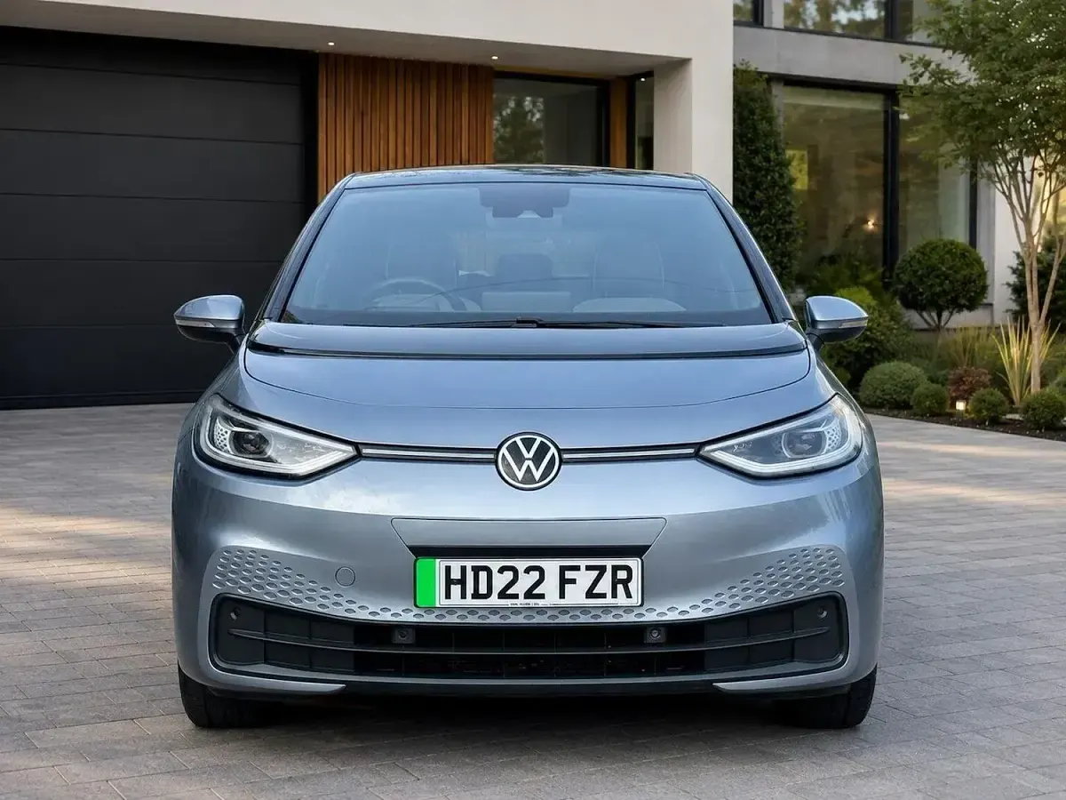 Used VW ID.3 Pro Performance 150 kW (204 HP) 2022 Blue Hatchback