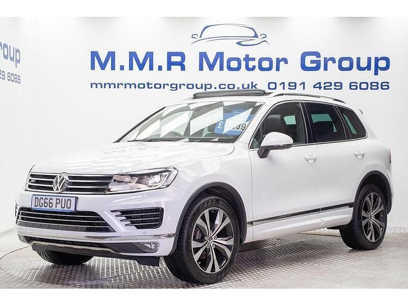 Used VW Touareg R-line 262 HP (192 kW) 2016 White SUV