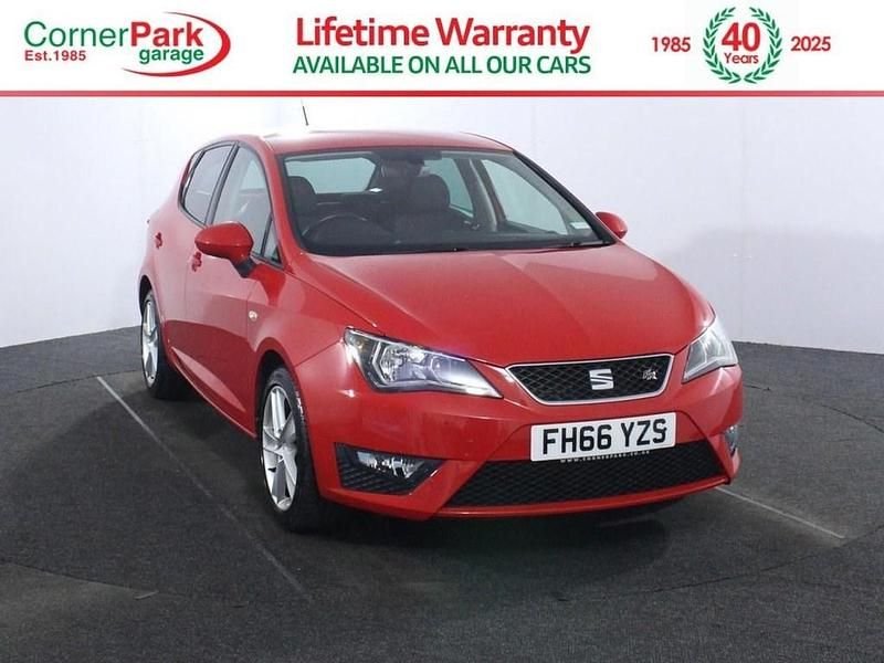 Red Used 2016 Seat Ibiza FR Hatchback | £9,699 (Fair price) - Image 1/4