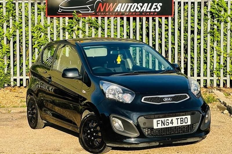 Black Used 2014 Kia Picanto 2 Hatchback | £2,295 (Fair price) - Image 1/1