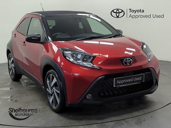 Red Used 2023 Toyota Aygo X SUV | £13,990 - Image 1/4