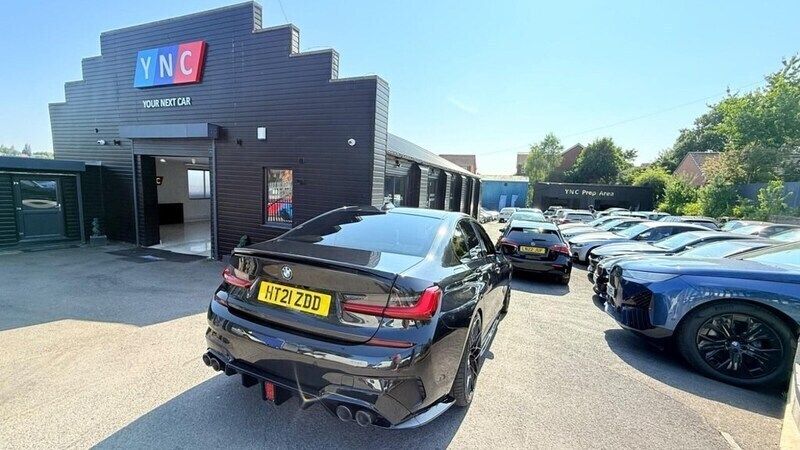 Black Used 2021 BMW 320 M Sport Sedan | £21,991 (A bit pricey) - Image 1/4