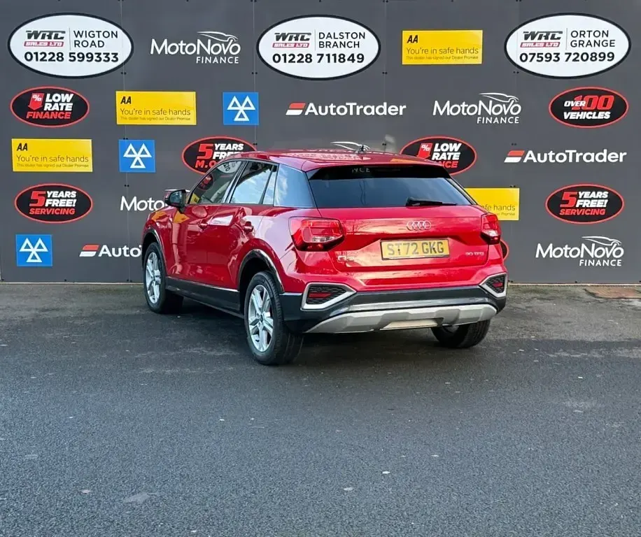 Used Audi Q2 Sport 110 HP (80 kW) 2022 Red SUV