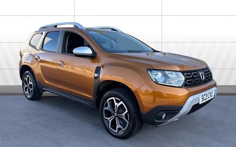 Used Dacia Duster Prestige 131 HP (96 kW) 2021 Orange SUV