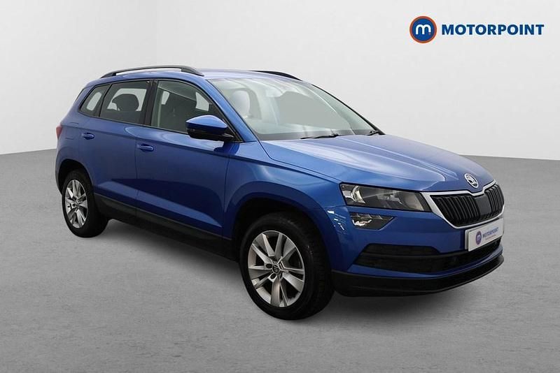 Blue Used 2020 Skoda Karoq SE Technology SUV | £16,399 (Good price) - Image 1/4