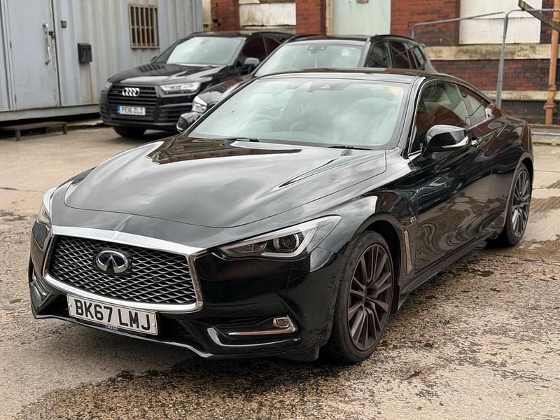 Used Infiniti Q60 Sport Tech 211 HP (155 kW) 2017 Black Coupe